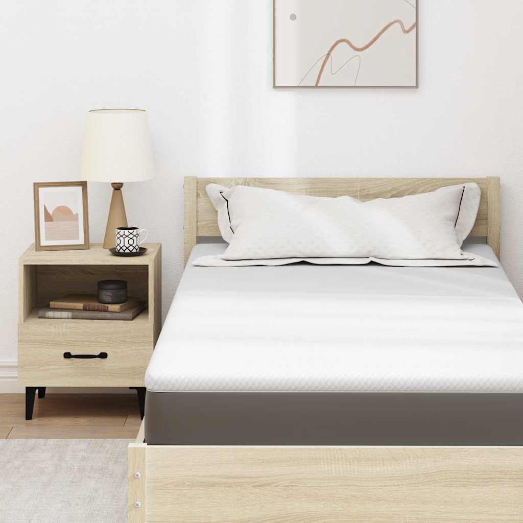 matrastopper Wit 100 x 200 cm Jacquard Stof is nu te koop bij PeponiXL, paradijselijk wonen!