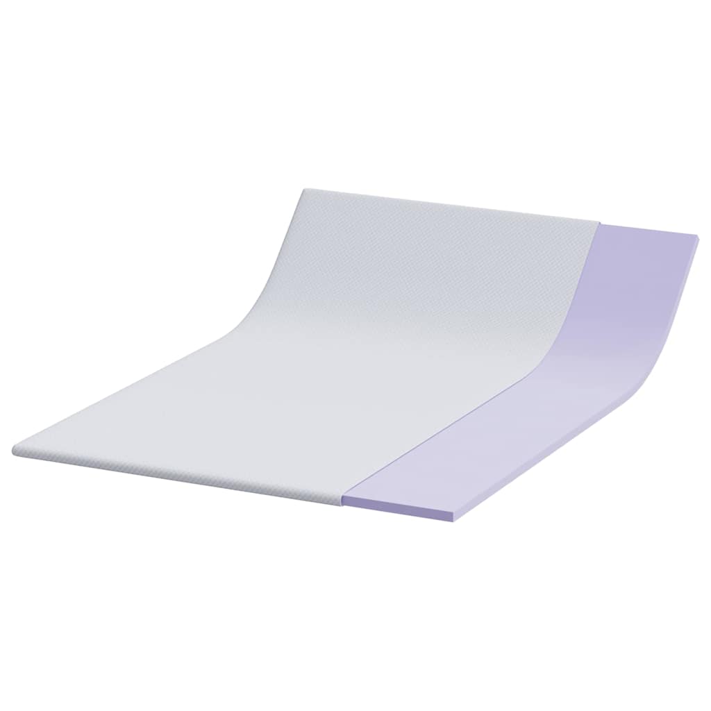 matrastopper Wit 140 x 190 cm Jacquard Stof is nu te koop bij PeponiXL, paradijselijk wonen!