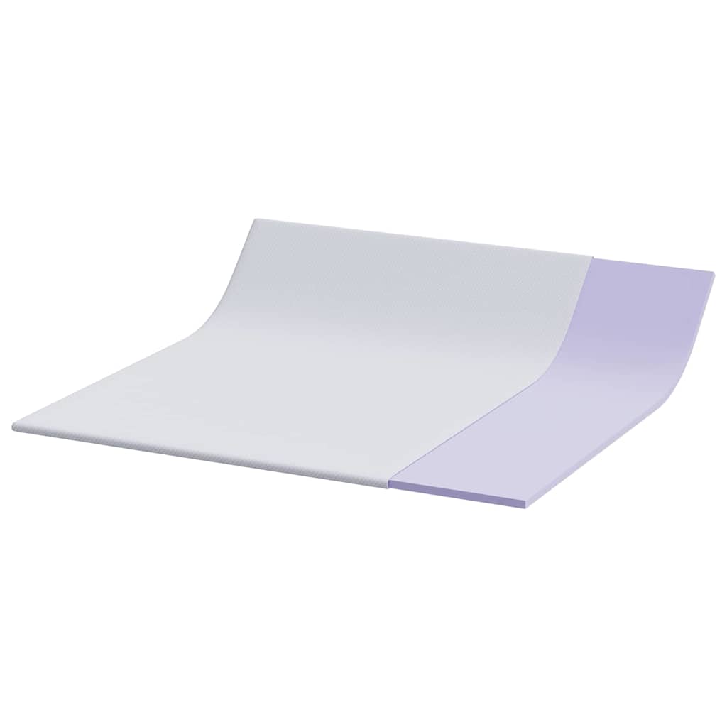 matrastopper Wit 200 x 200 cm Jacquard Stof is nu te koop bij PeponiXL, paradijselijk wonen!