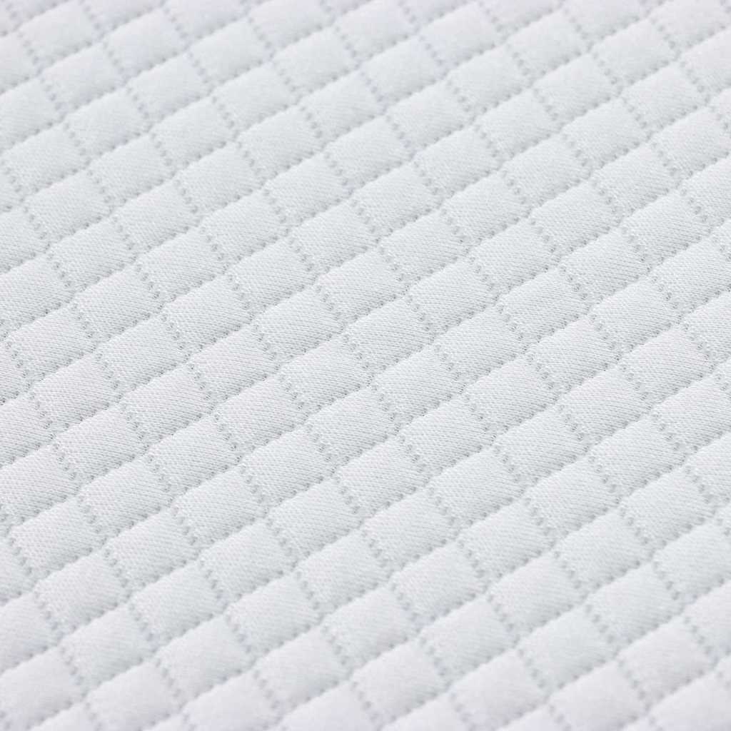 matrastopper Wit 80 x 200 cm Jacquard Stof is nu te koop bij PeponiXL, paradijselijk wonen!