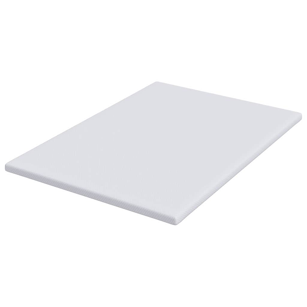 matrastopper Wit 140 x 200 cm Jacquard Stof is nu te koop bij PeponiXL, paradijselijk wonen!