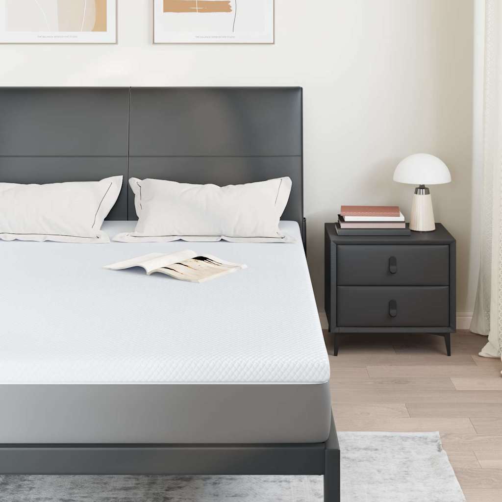 matrastopper Wit 160 x 200 cm Jacquard Stof is nu te koop bij PeponiXL, paradijselijk wonen!