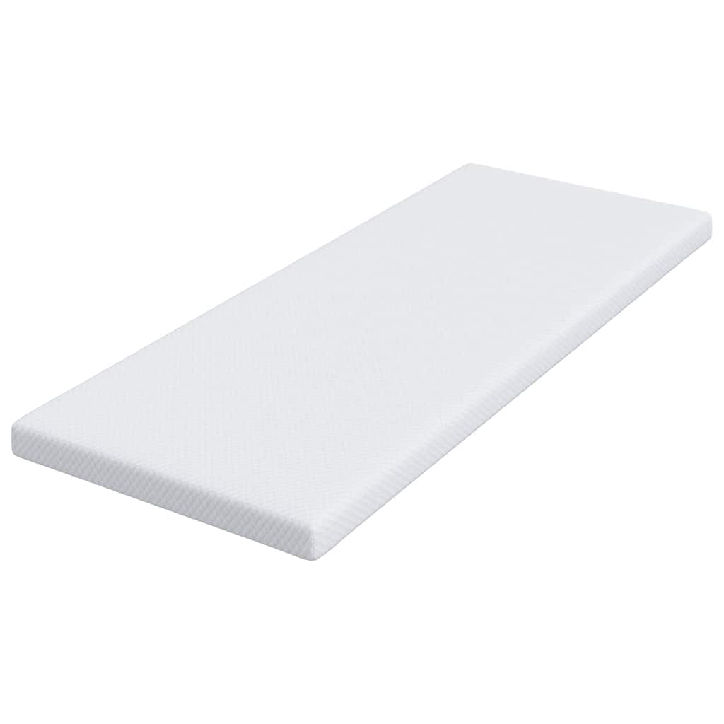 matrastopper Wit 80 x 200 cm Jacquard Stof is nu te koop bij PeponiXL, paradijselijk wonen!