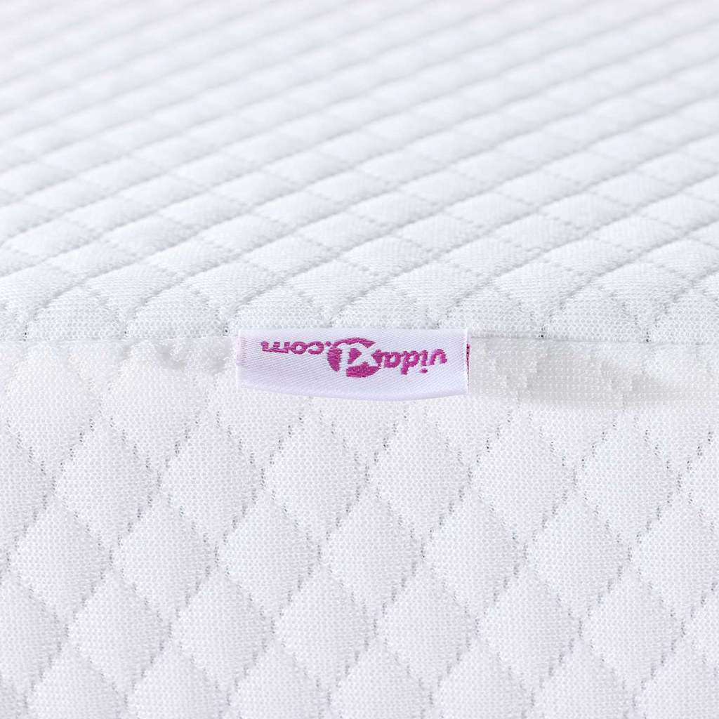 matrastopper Wit 90 x 190 cm Jacquard Stof is nu te koop bij PeponiXL, paradijselijk wonen!