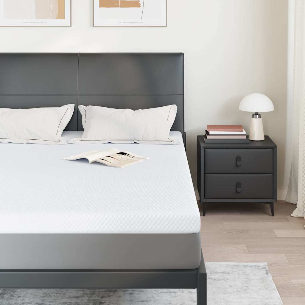 matrastopper Wit 140 x 190 cm Jacquard Stof is nu te koop bij PeponiXL, paradijselijk wonen!