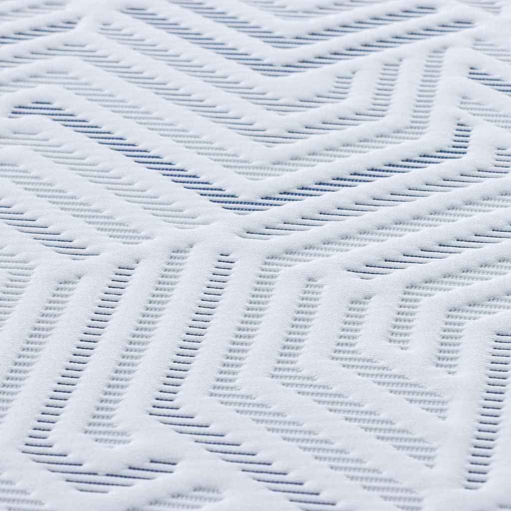 matrastopper Wit 70 x 200 cm Jacquard stof is nu te koop bij PeponiXL, paradijselijk wonen!