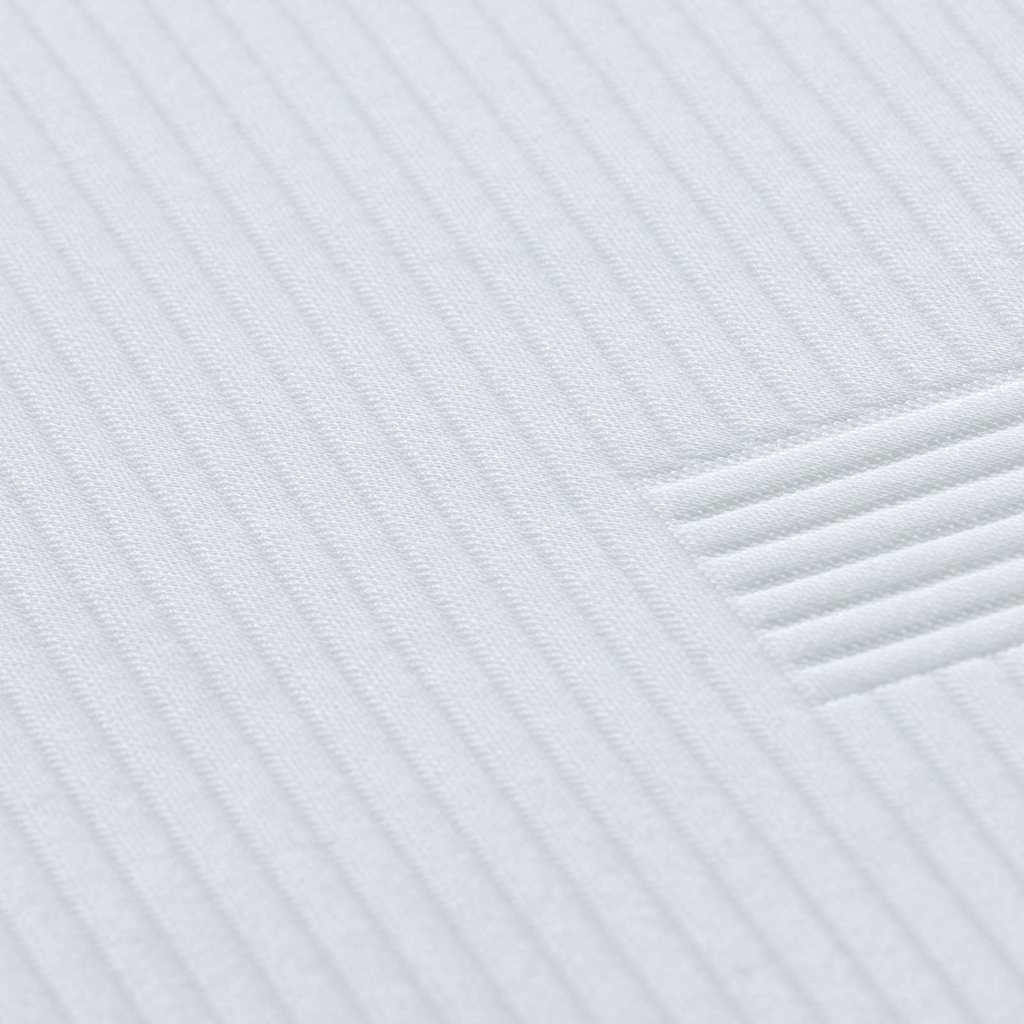 matrastopper Wit 140 x 200 cm Jacquard stof is nu te koop bij PeponiXL, paradijselijk wonen!
