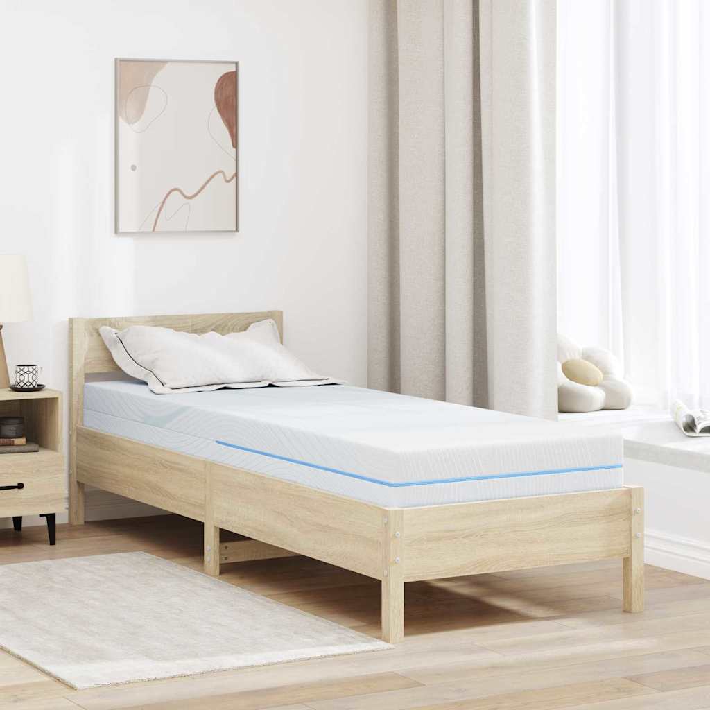 Matras Wit 70 x 200 cm Jacquard stof is nu te koop bij PeponiXL, paradijselijk wonen!