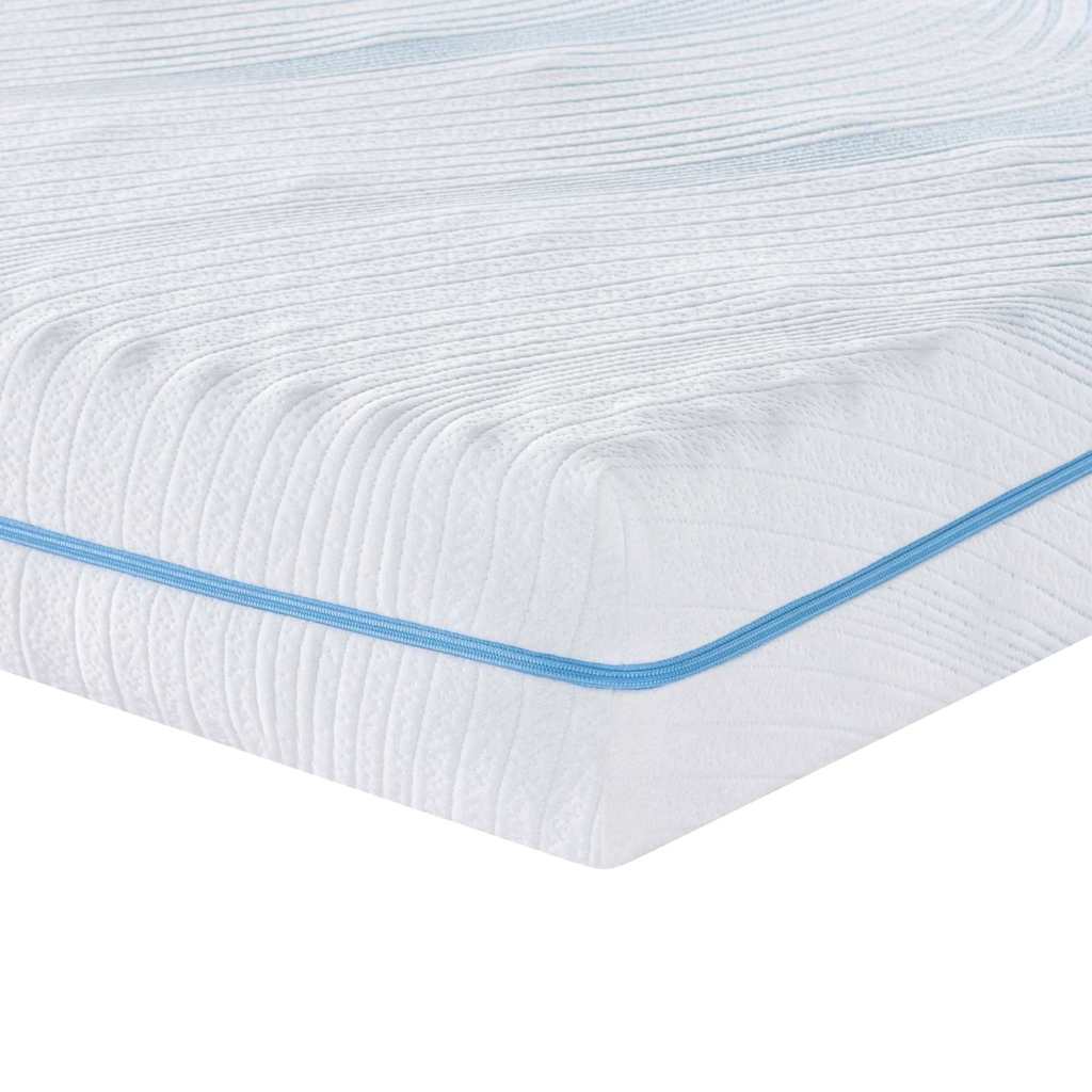 Matras Wit 70 x 200 cm Jacquard stof is nu te koop bij PeponiXL, paradijselijk wonen!