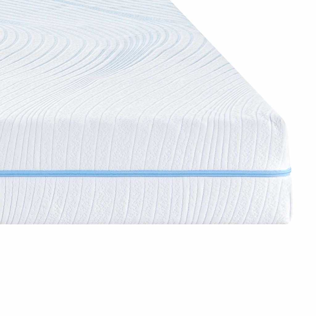 Matras Wit 90 x 190 cm Jacquard stof is nu te koop bij PeponiXL, paradijselijk wonen!