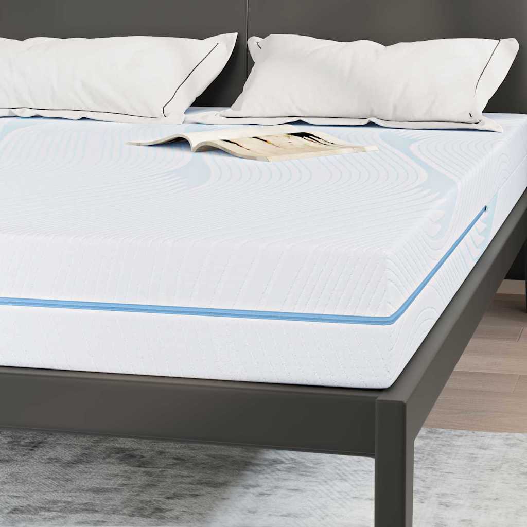 Matras Wit 160 x 200 cm Jacquard stof is nu te koop bij PeponiXL, paradijselijk wonen!