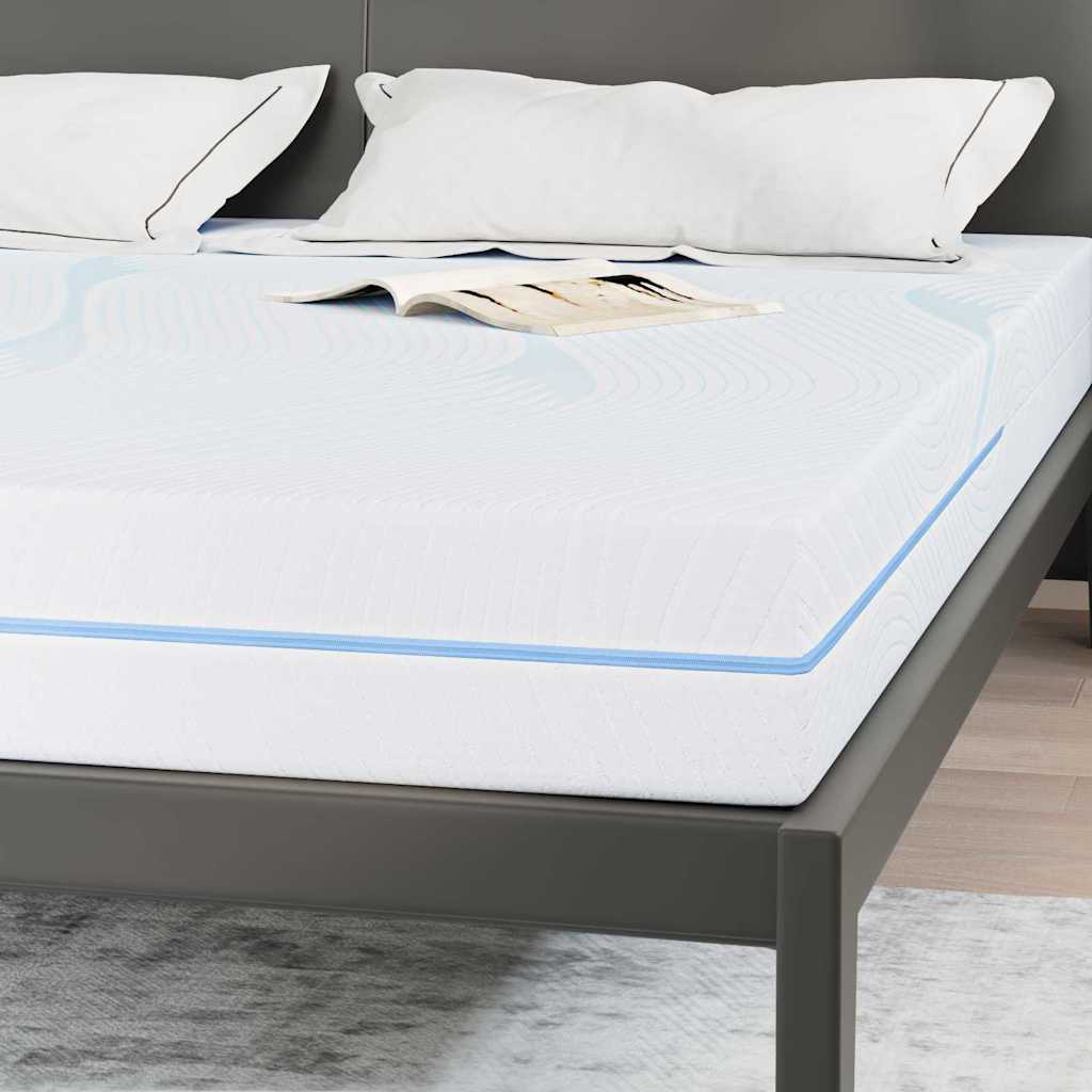 Matras Wit 200 x 200 cm Jacquard stof is nu te koop bij PeponiXL, paradijselijk wonen!