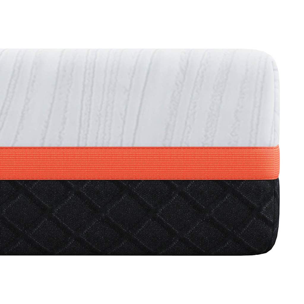 Matras Wit en Grijs 70 x 200 cm Jacquard stof is nu te koop bij PeponiXL, paradijselijk wonen!