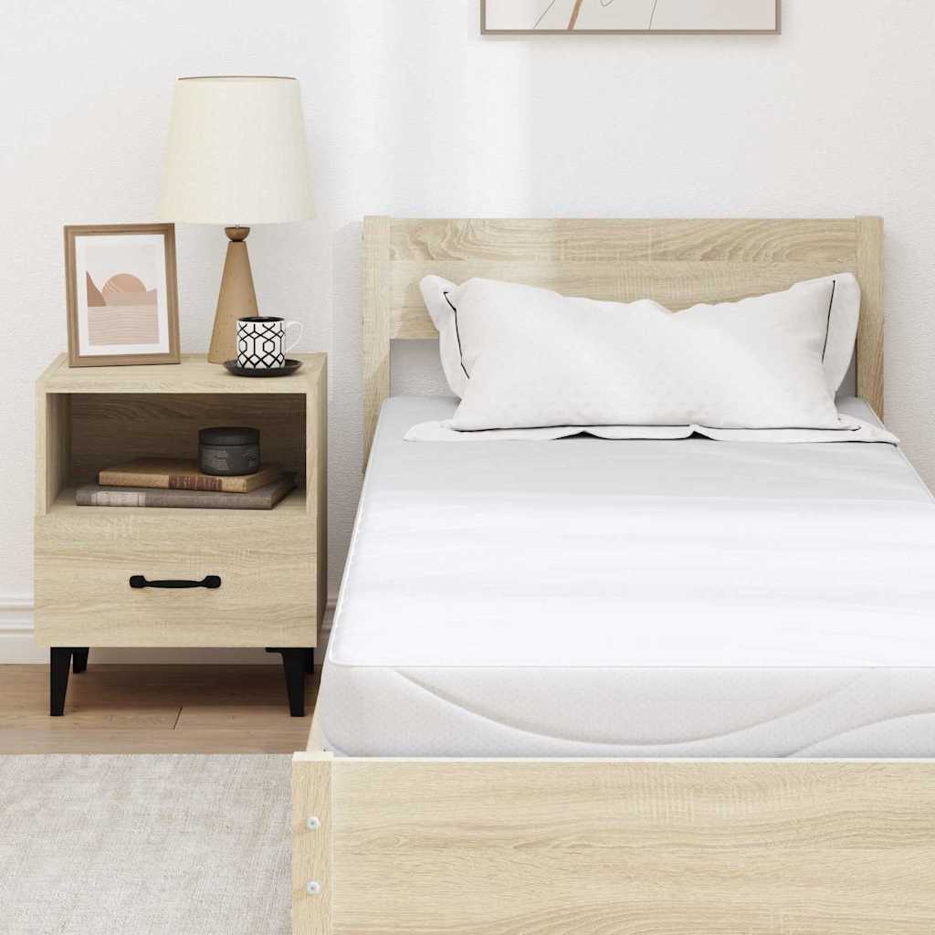 Matras Wit 80 x 200 cm Jacquard stof is nu te koop bij PeponiXL, paradijselijk wonen!