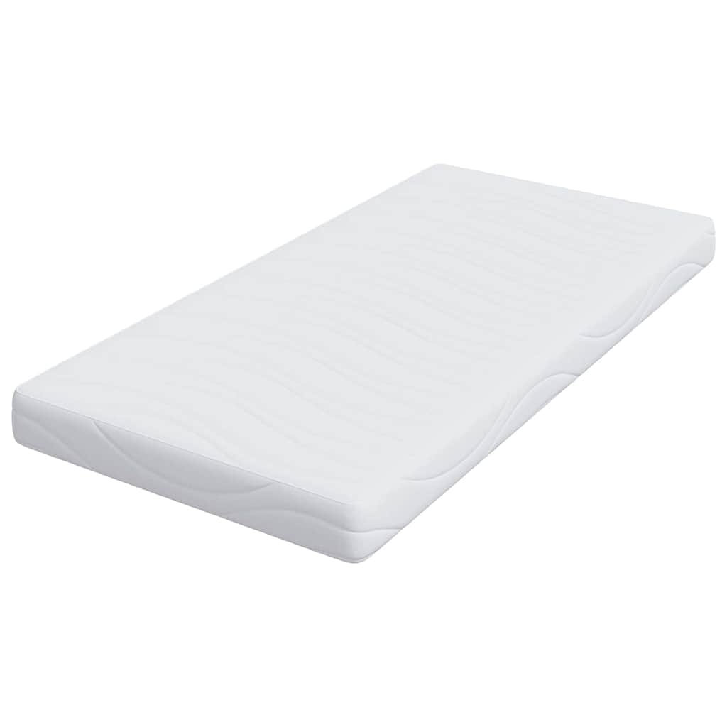 Matras Wit 90 x 190 cm Jacquard stof is nu te koop bij PeponiXL, paradijselijk wonen!