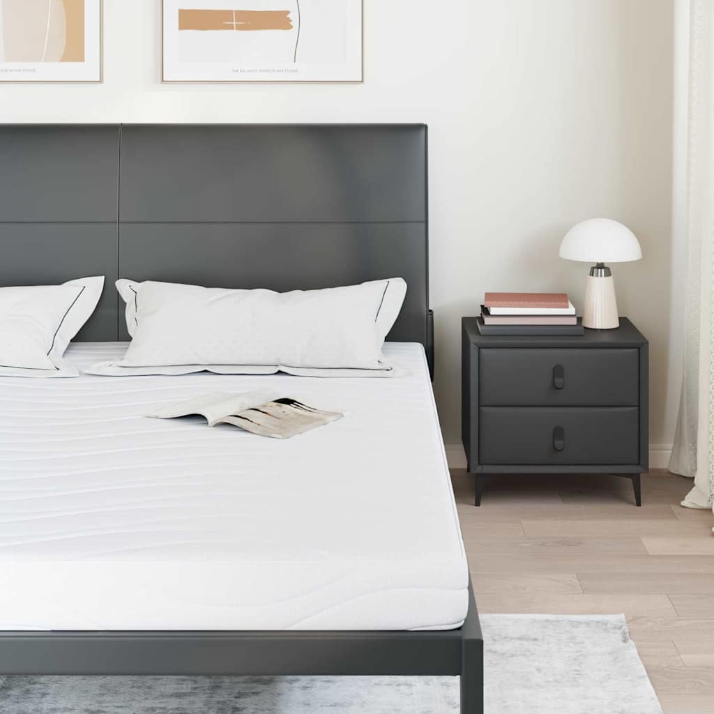 Matras Wit 200 x 200 cm Jacquard stof is nu te koop bij PeponiXL, paradijselijk wonen!