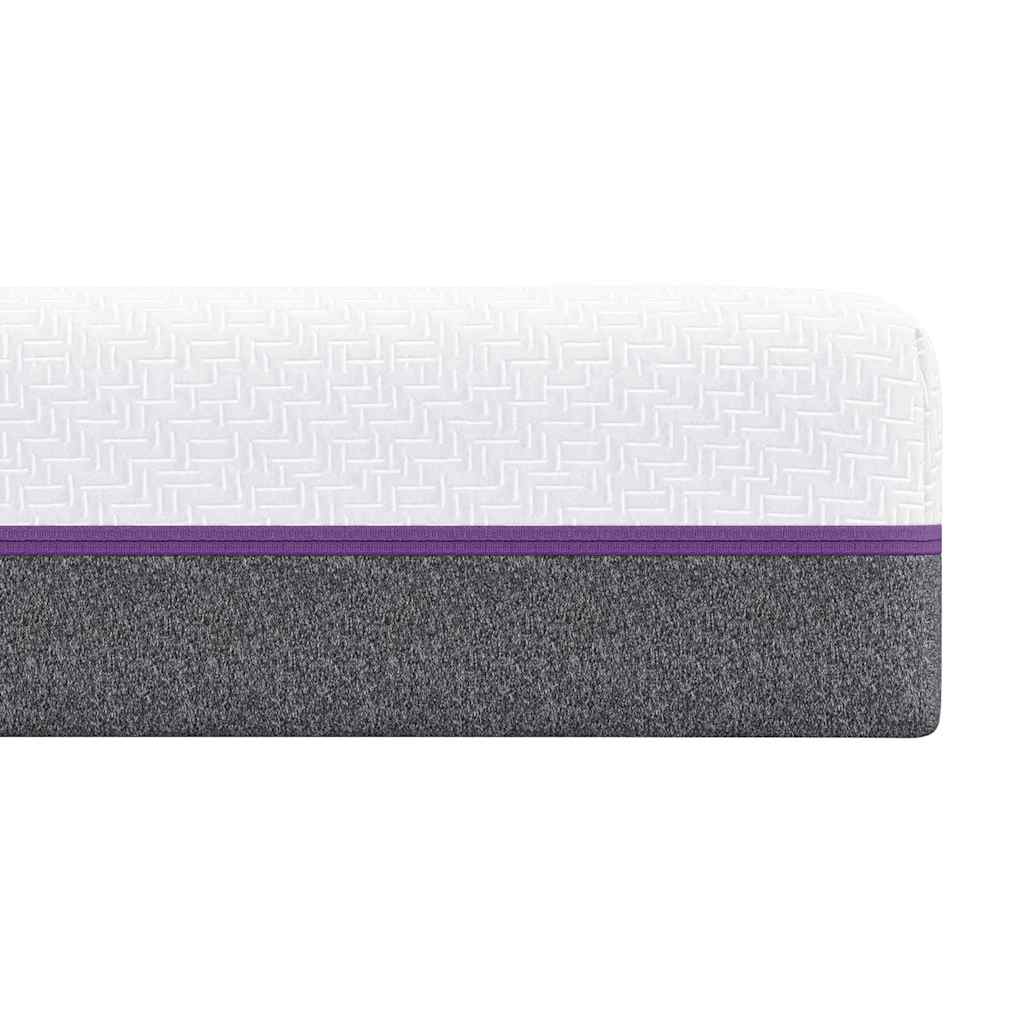 Matras Wit en Grijs 80 x 200 cm Jacquard stof is nu te koop bij PeponiXL, paradijselijk wonen!