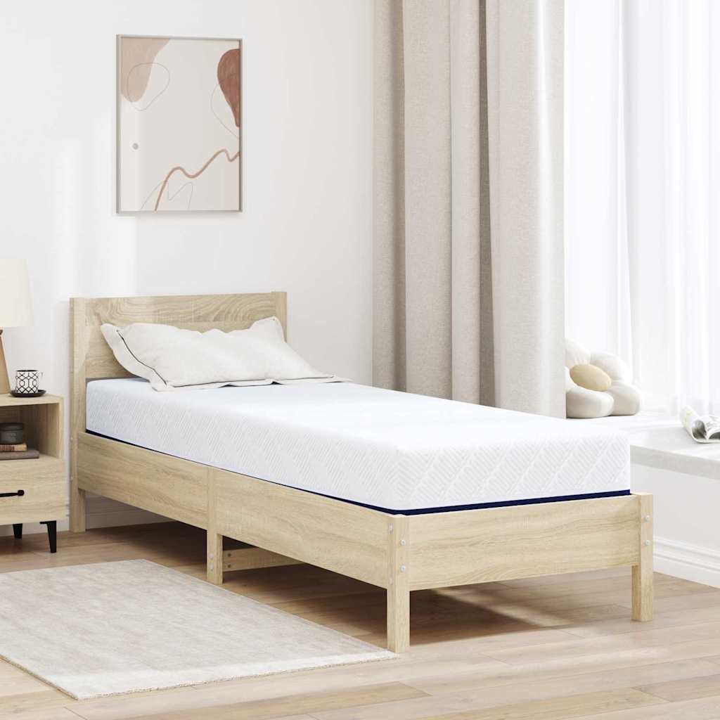 Matras Wit en Blauw 70 x 200 cm Jacquard stof is nu te koop bij PeponiXL, paradijselijk wonen!