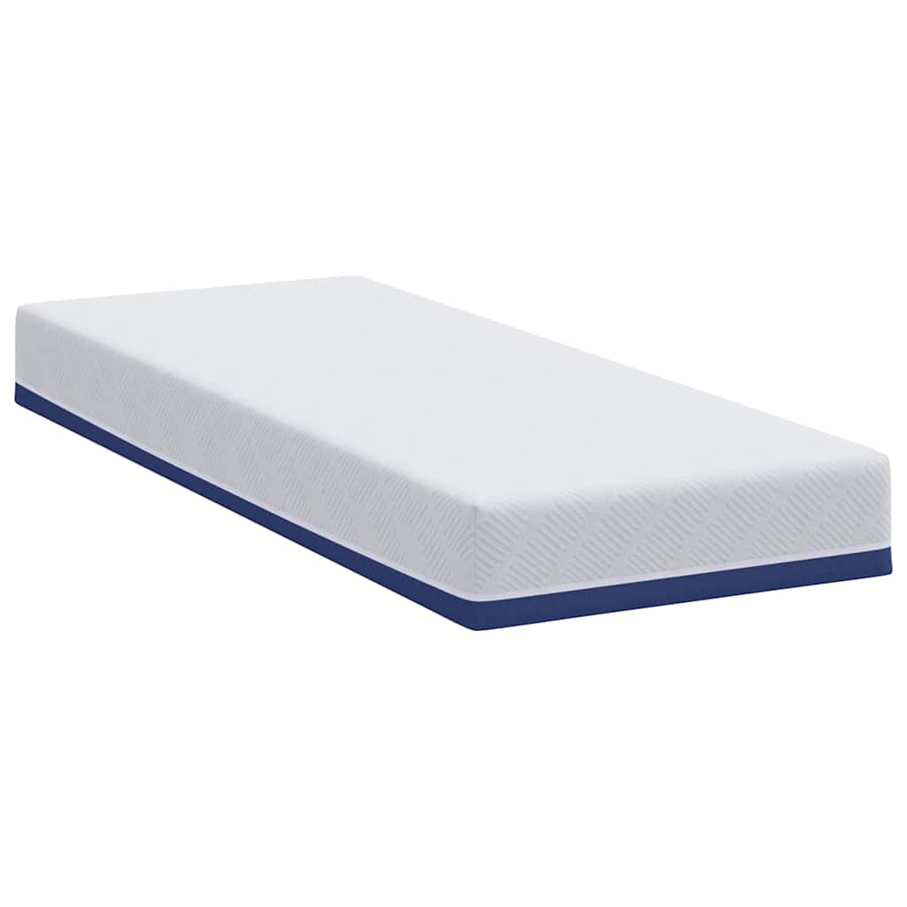 Matras Wit en Blauw 70 x 200 cm Jacquard stof is nu te koop bij PeponiXL, paradijselijk wonen!