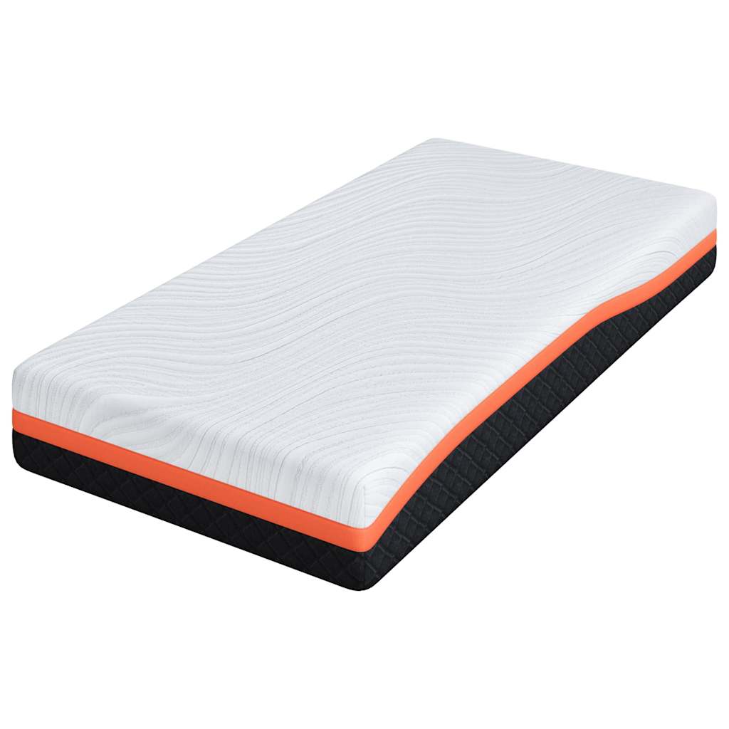 Matras Wit en zwart 80 x 160 cm Jacquard stof is nu te koop bij PeponiXL, paradijselijk wonen!