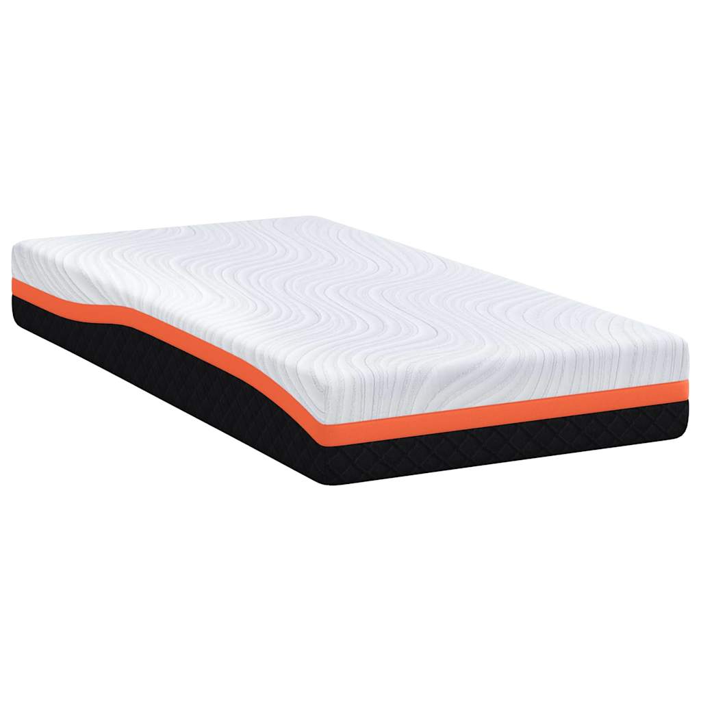 Matras Wit en zwart 80 x 160 cm Jacquard stof is nu te koop bij PeponiXL, paradijselijk wonen!
