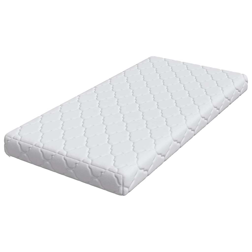 Matras Wit 70 x 140 cm Jacquard stof is nu te koop bij PeponiXL, paradijselijk wonen!