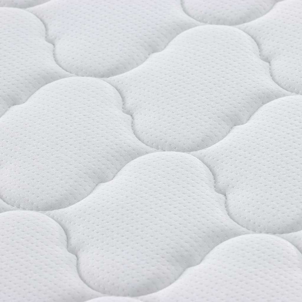 Matras Wit 70 x 200 cm Jacquard stof is nu te koop bij PeponiXL, paradijselijk wonen!