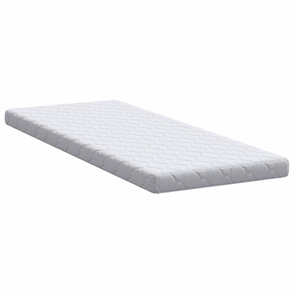 Matras Wit 70 x 200 cm Jacquard stof is nu te koop bij PeponiXL, paradijselijk wonen!