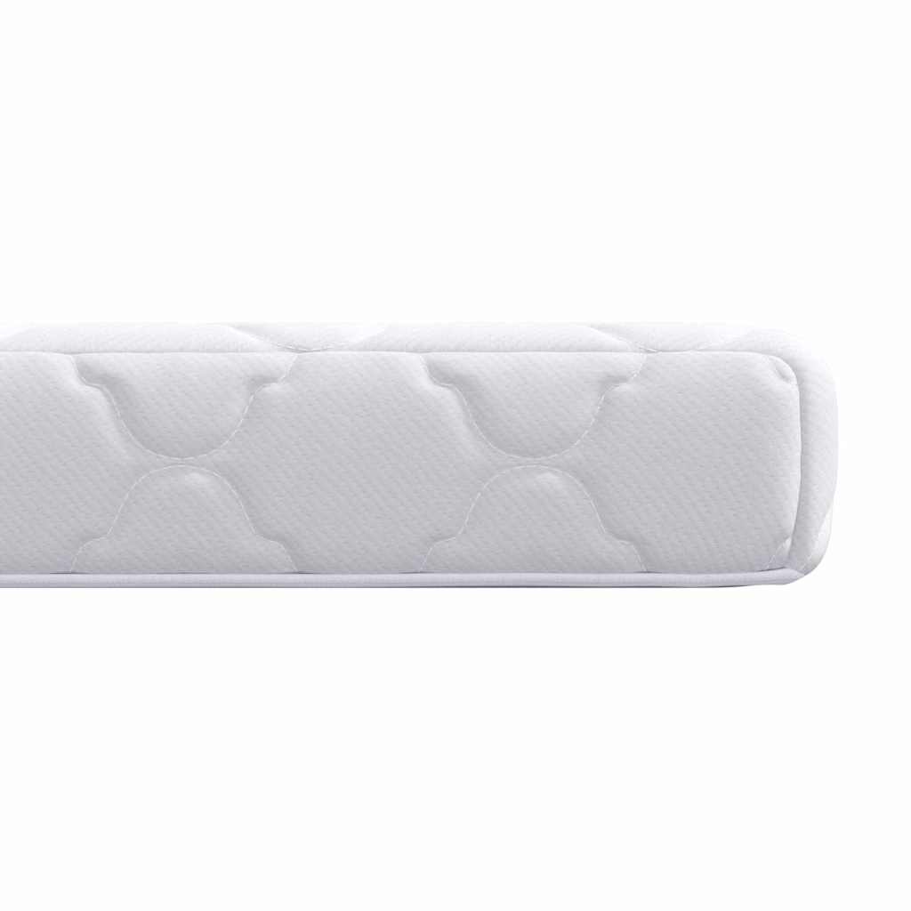 Matras Wit 70 x 200 cm Jacquard stof is nu te koop bij PeponiXL, paradijselijk wonen!