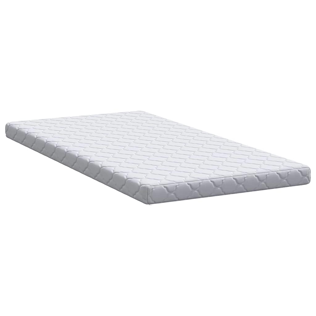 Matras Wit 90 x 190 cm Jacquard stof is nu te koop bij PeponiXL, paradijselijk wonen!