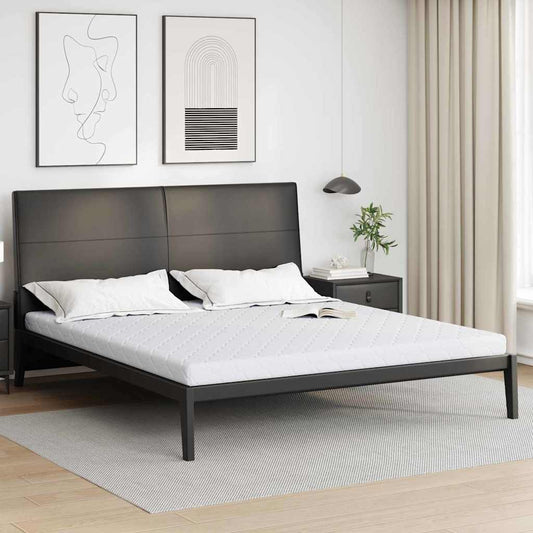 Matras Wit 200 x 200 cm Jacquard stof is nu te koop bij PeponiXL, paradijselijk wonen!