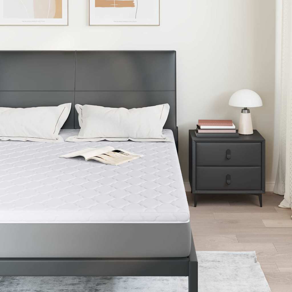 Kokos Topper Wit 140 x 200 cm Jacquard stof is nu te koop bij PeponiXL, paradijselijk wonen!