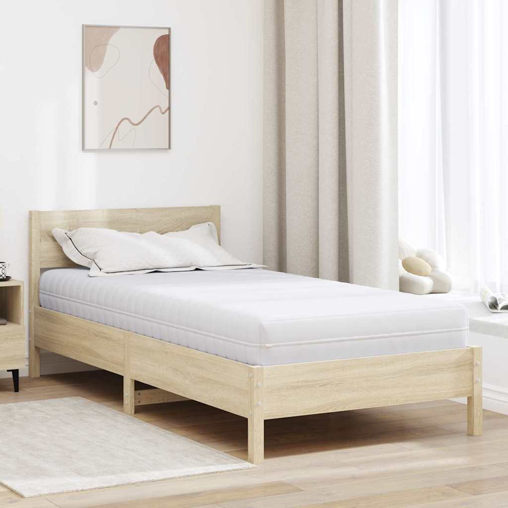 Matras Wit 90 x 190 cm Pocketvering is nu te koop bij PeponiXL, paradijselijk wonen!