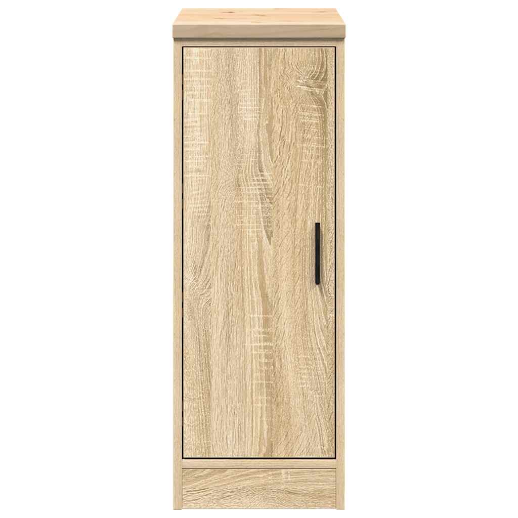 Garagekast 30x51x85 cm massief grenenhout sonoma eikenkleurig is nu te koop bij PeponiXL, paradijselijk wonen!
