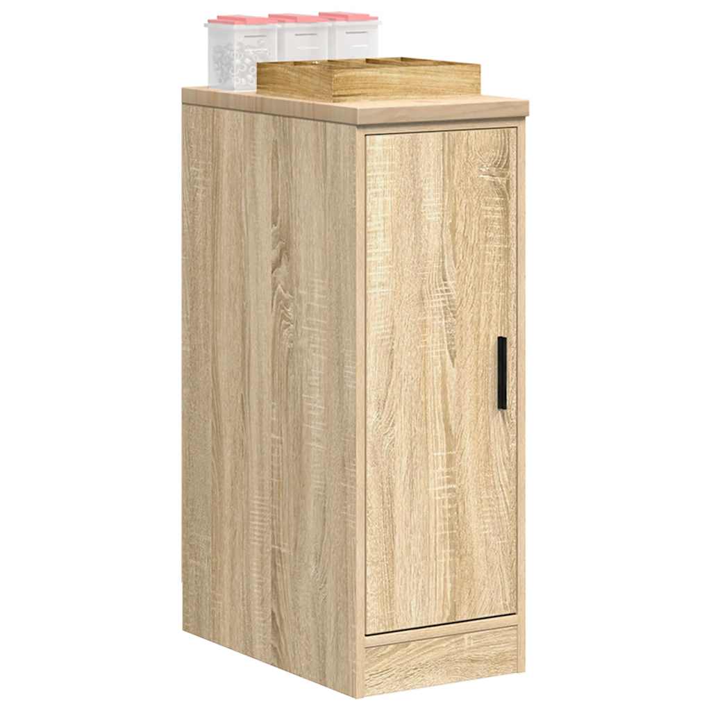 Garagekast 30x51x85 cm massief grenenhout sonoma eikenkleurig is nu te koop bij PeponiXL, paradijselijk wonen!