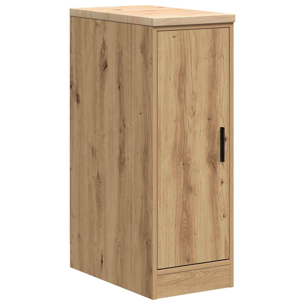 Garagekast 30x51x85 cm massief grenenhout artisan eikenkleurig is nu te koop bij PeponiXL, paradijselijk wonen!