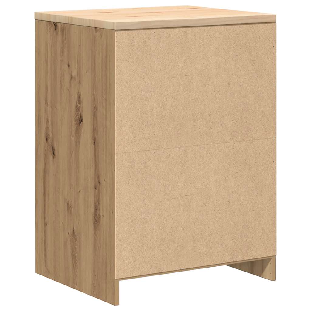 Garagekast 60x51x85 cm massief grenenhout artisan eikenkleurig is nu te koop bij PeponiXL, paradijselijk wonen!