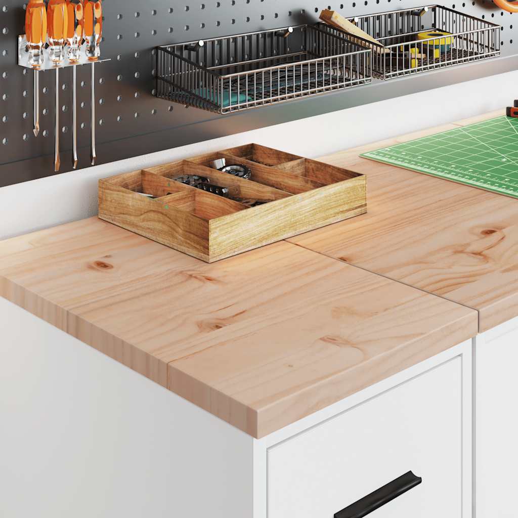 Garagekast 30x51x85 cm massief grenenhout wit is nu te koop bij PeponiXL, paradijselijk wonen!