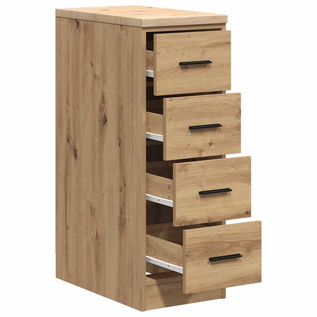 Garagekast 30x51x85 cm massief grenenhout artisan eikenkleurig is nu te koop bij PeponiXL, paradijselijk wonen!