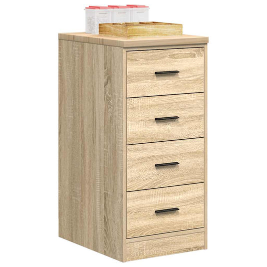 Garagekast 40x51x85 cm massief grenenhout sonoma eikenkleurig is nu te koop bij PeponiXL, paradijselijk wonen!