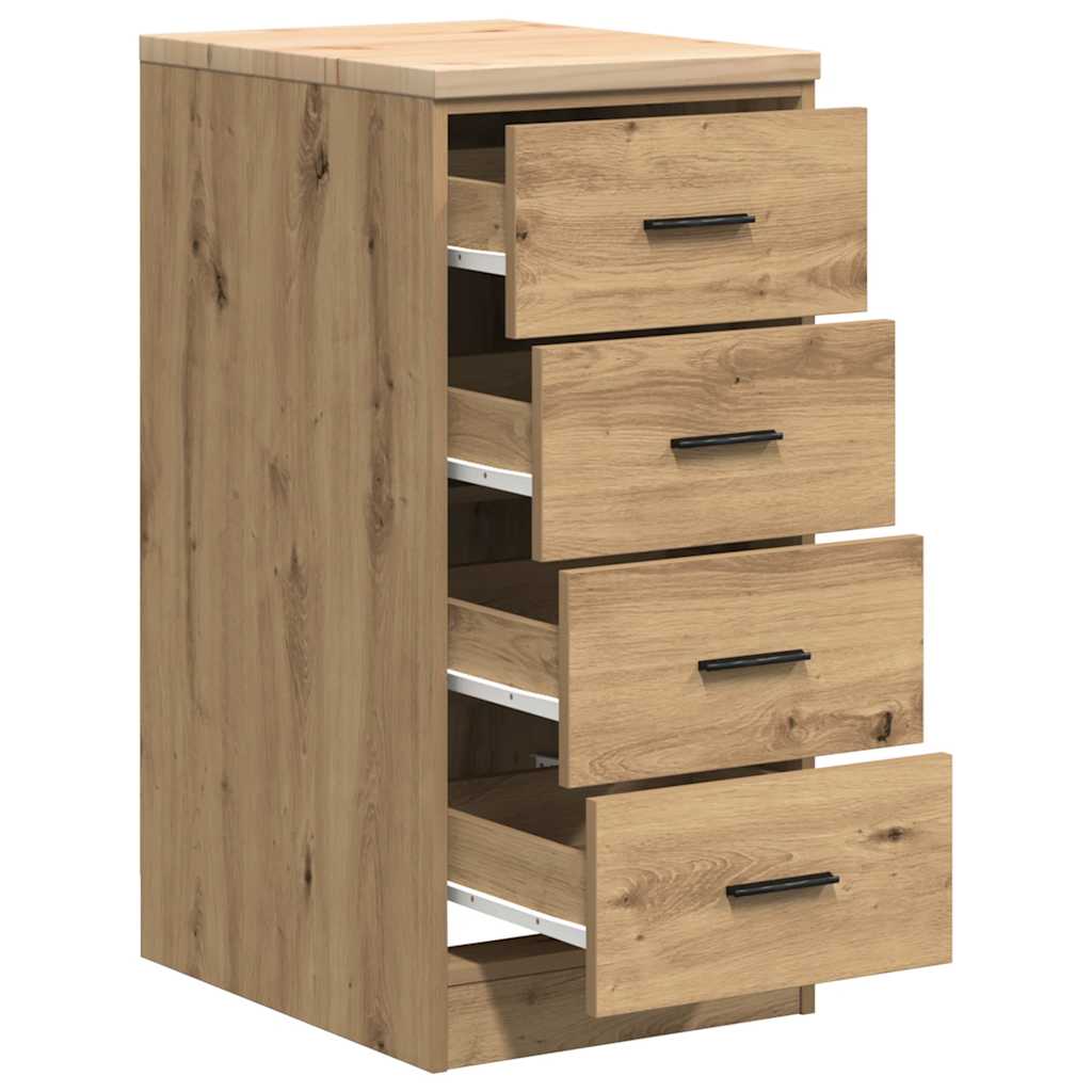 Garagekast 40x51x85 cm massief grenenhout artisan eikenkleurig is nu te koop bij PeponiXL, paradijselijk wonen!