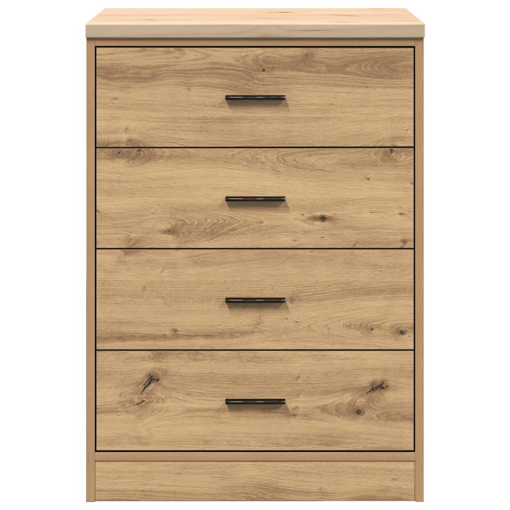 Garagekast 60x51x85 cm massief grenenhout artisan eikenkleurig is nu te koop bij PeponiXL, paradijselijk wonen!
