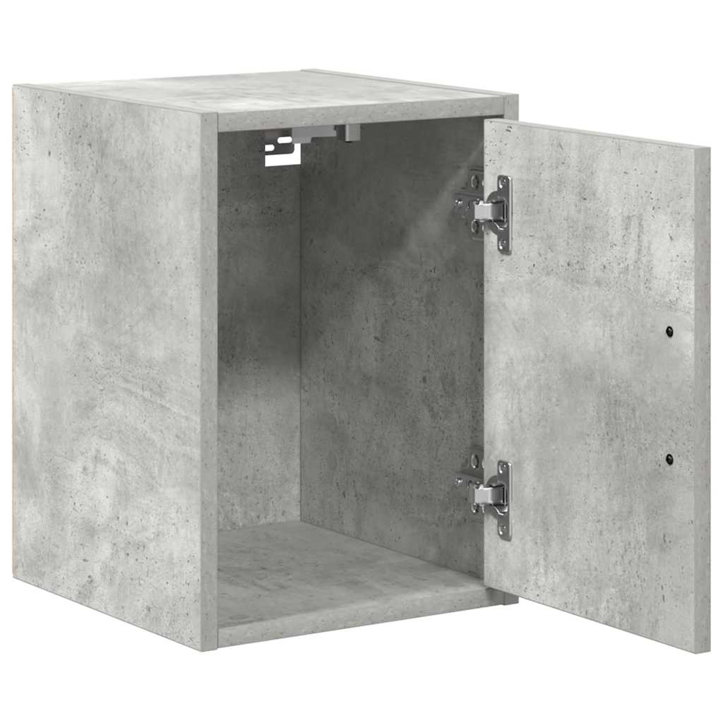 Garage wandkast betongrijs bewerkt hout is nu te koop bij PeponiXL, paradijselijk wonen!