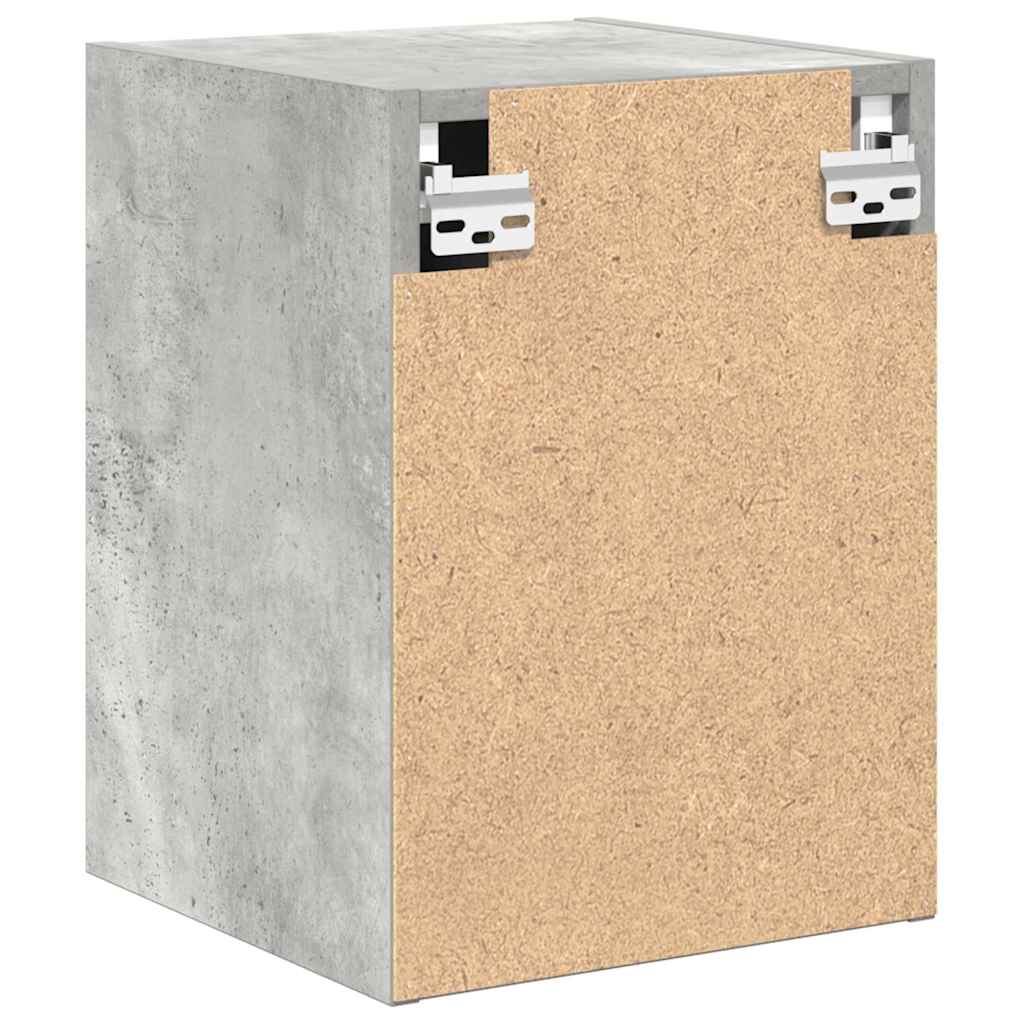 Garage wandkast betongrijs bewerkt hout is nu te koop bij PeponiXL, paradijselijk wonen!