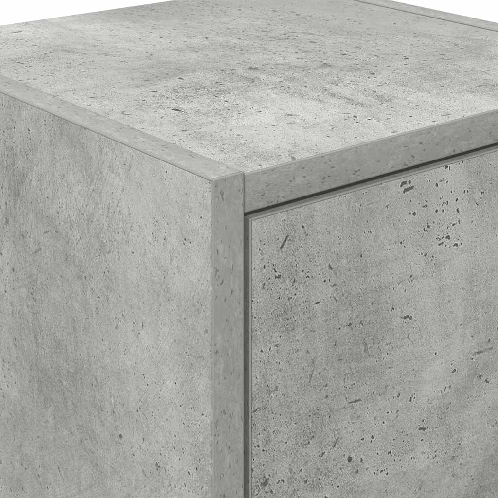 Garage wandkast betongrijs bewerkt hout is nu te koop bij PeponiXL, paradijselijk wonen!