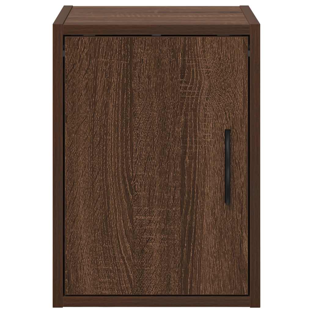 Garagewandkasten 2 st spaanplaat bruin eiken is nu te koop bij PeponiXL, paradijselijk wonen!