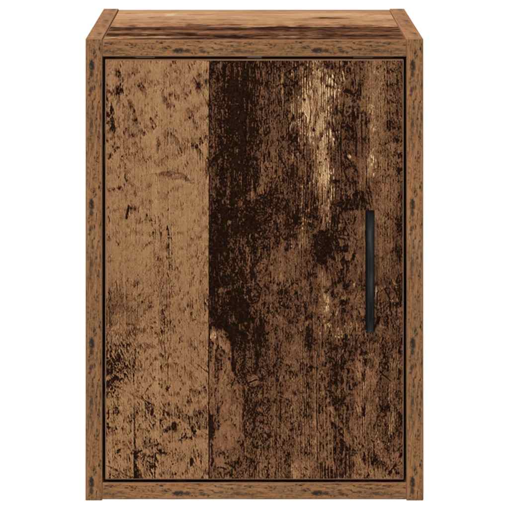Garage wandkasten 2 st bewerkt hout oud hout is nu te koop bij PeponiXL, paradijselijk wonen!
