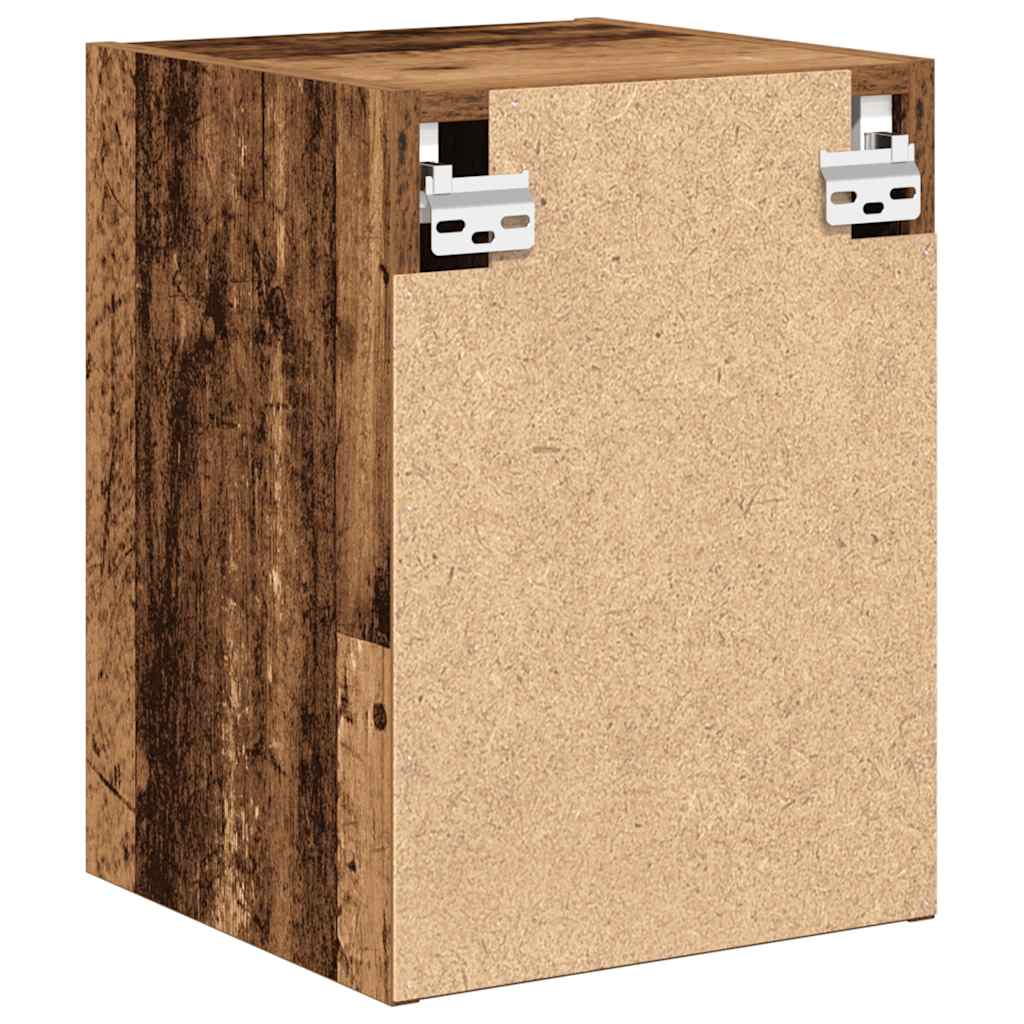 Garage wandkasten 2 st bewerkt hout oud hout is nu te koop bij PeponiXL, paradijselijk wonen!