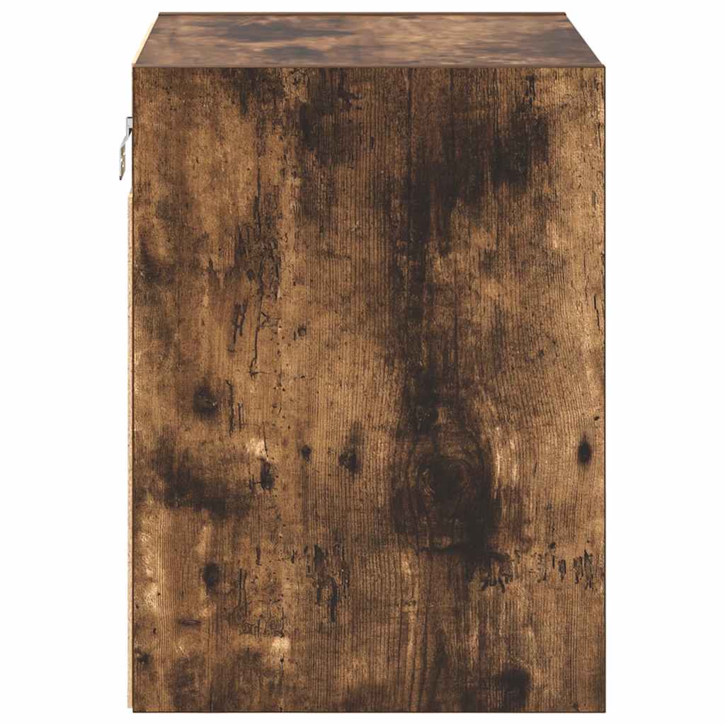 Garagewandkast bewerkt hout gerookt eiken is nu te koop bij PeponiXL, paradijselijk wonen!