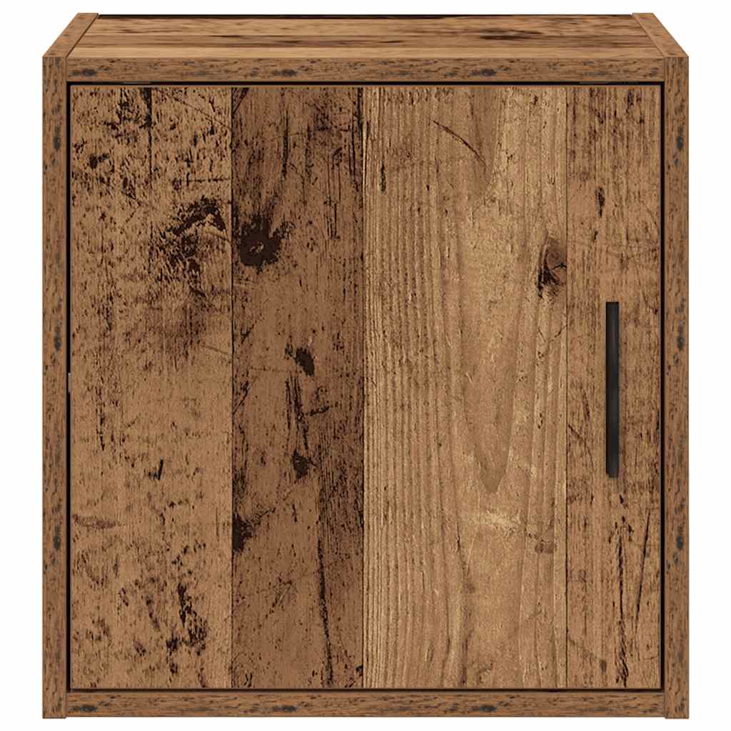 Garage wandkasten 2 st bewerkt hout oud hout is nu te koop bij PeponiXL, paradijselijk wonen!